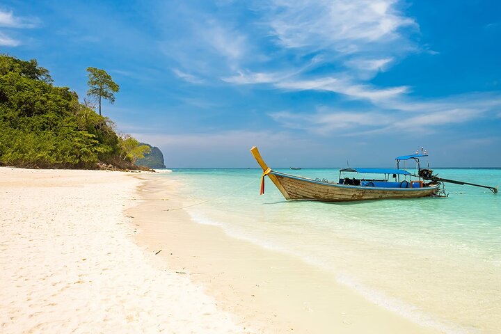 Phi Phi's Bamboo Island Bliss: Private Longtail Adventure!