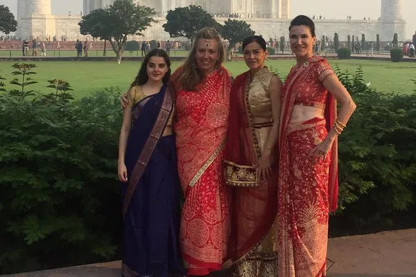 Taj Mahal: Immerse Yourself in Agra's Splendor with Traditional Indian Flair