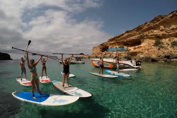 Ibiza Boat Trip: Paddle Surf, Snorkel & More!
