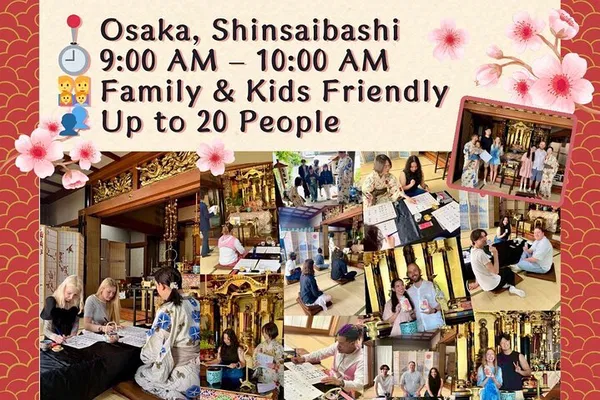 Temple Calligraphy: Find Peace in Osaka!