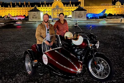 Madrid After Dark: Vintage Sidecar Night Tour with Cava