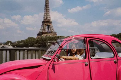 Paris in Pink: A Whimsical Citroën 2CV Private Tour