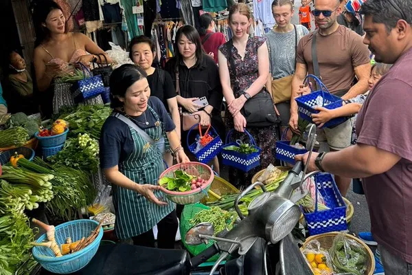 Bangkok Culinary Adventure: Tingly Thai Cooking Class & Market Tour