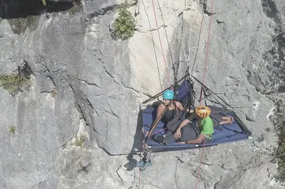 Conquer the Krn Wall: Vertical Camping Adventure in Kobarid