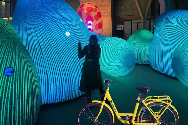 Glide Through Amsterdam's Light Festival: A Magical Bike Tour