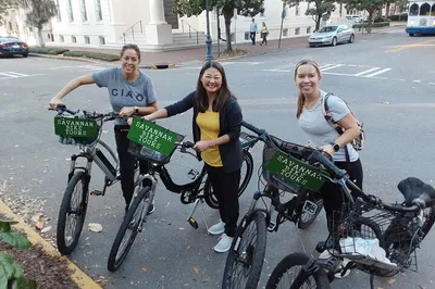 Savannah E-Bike Adventure: Effortless Exploration of History & Charm