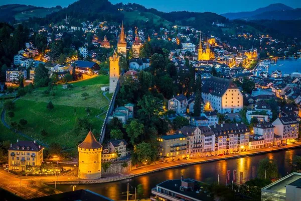 Lucerne Night Photography: Capture the City's Illuminated Beauty