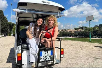Discover Rome's Secrets: An Eco-Friendly Golf Cart Adventure