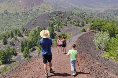 Etna North Trek & Wine: Private Tour with Lunch!