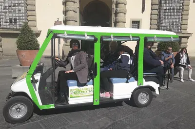 Glide Through Florence: Private Electric Golf Cart Adventure!