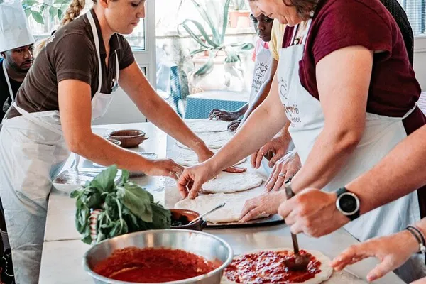 Sorrento Pizza Class: Toss, Bake & Cheers with Wine!