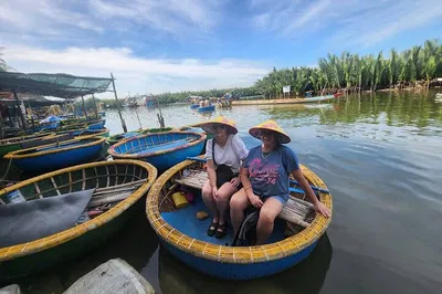Explore Hoi An: Basket Boat, Coconut Jungle, and Night Market Adventure