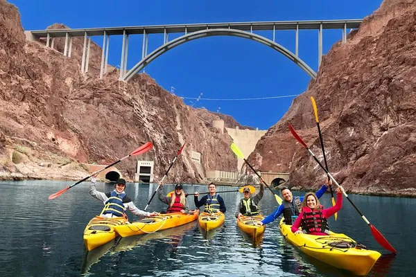 Kayak Hoover Dam: Colorado River Adventure with Vegas Shuttle