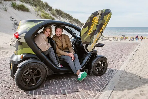 Eco-Adventure: Cruise Dutch Dunes in a Silent Electric Twizy!