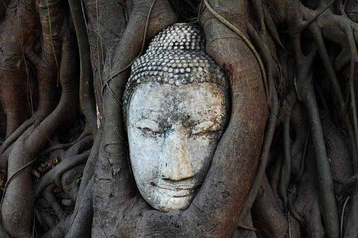 Ayutthaya Private Tour: Temple & River Boat Trip