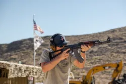 Las Vegas Outdoor Shooting: Instructor & 4 Gun Types