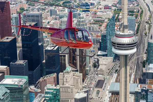 Toronto Helicopter Tour: 7-Minute Sky-High Views!
