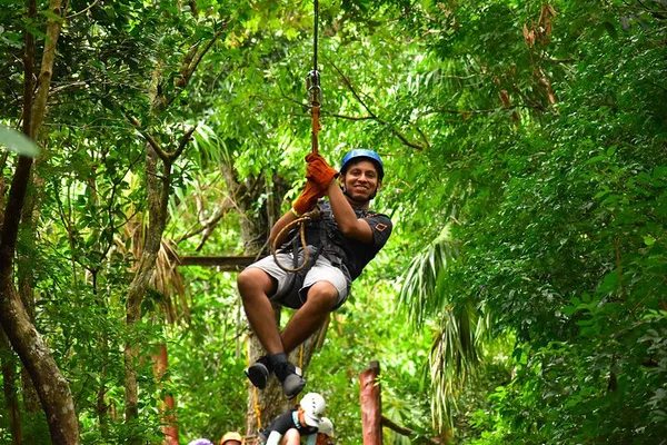 Jungle Thrills: ATV, Zipline, Horse & Cenote!