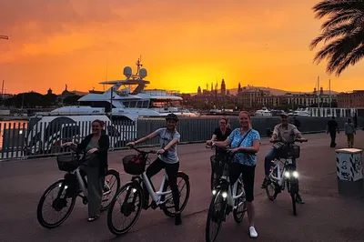 Barcelona E-Bike Night Tour: See the City Glow!