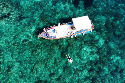 Taormina Coast Boat Tour: Aperitivo, Grottos & Snorkeling