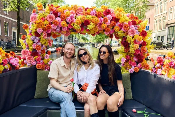 Amsterdam's Floating Flower Show: Canal Cruise with Floral Tales