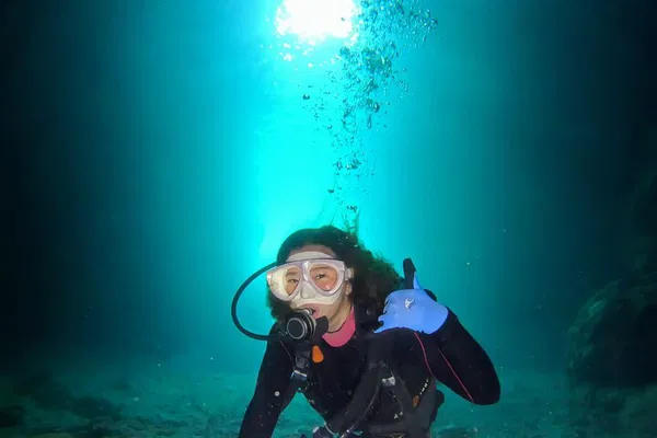 Okinawa Blue Cave Boat Tour: Dive & Snorkel!