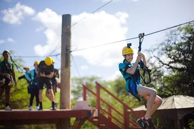 Soar Above Honolulu: Six Zipline Adventure Awaits!