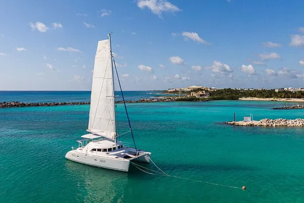 Luxury Catamaran Adventure: Snorkel, Fish & Beach in Tulum & Playa del Carmen