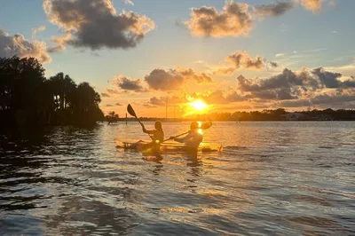 Crystal River Manatee Clear Kayak Sunset & Glow Tour