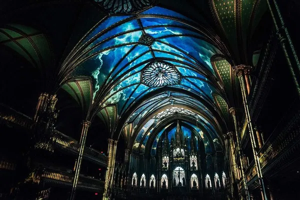 Montreal's Dazzling Duo: AURA Basilica & River Cruise!