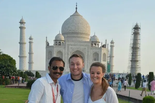 Unveiling Agra's Majesty: A Private Taj Mahal & Fort Tour from Delhi