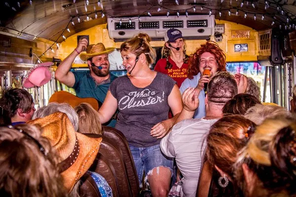 Nashville's Hilarious Honky-Tonk Bus: Comedy & Country Sing-Along!