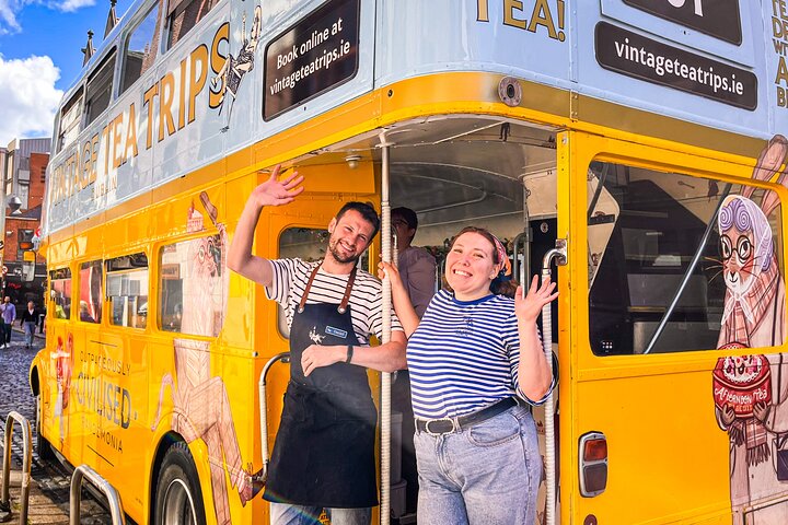 Dublin's Delight: Vintage Bus Afternoon Tea Adventure