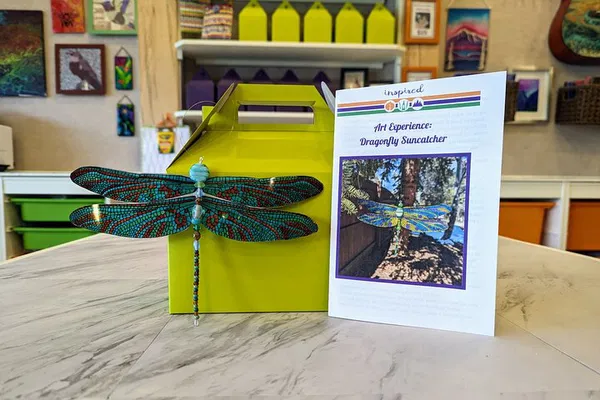 Estes Park Dragonfly Suncatcher Art Kit: Craft & Create!