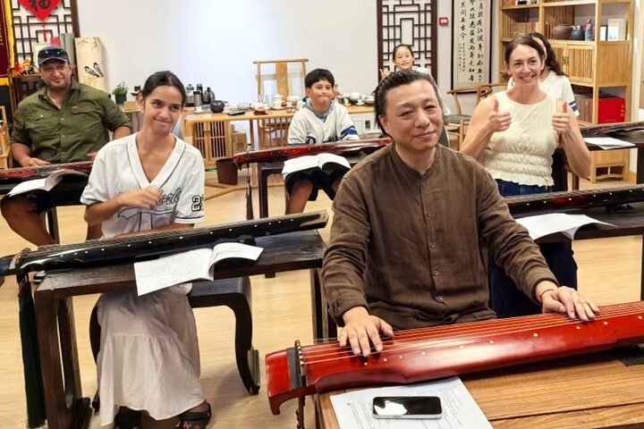 Beijing Culture: Tea, Music, Calligraphy Experience