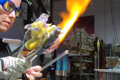 Glassblowing Class: Create Your Own Fire Glass Art!