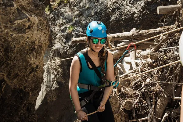 Banff Canyoning: Heart Creek Adventure for Beginners
