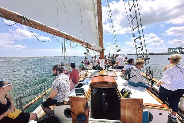 Boston Harbor Bliss: Pastries, Prosecco & Panoramic Views!