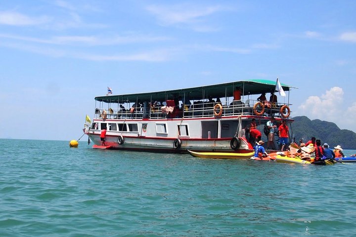 Phang Nga Bay Sea Canoeing: Explore James Bond Island by Big Boat