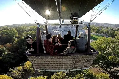 Sunrise Spectacle: Hot-Air Ballooning Adventure over Aranjuez