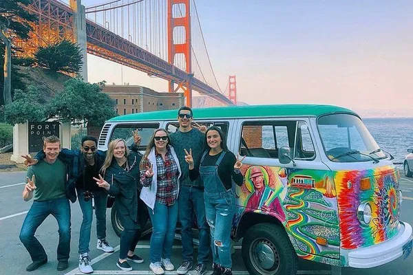 Groovy San Francisco: Love Tour in a Vintage VW Hippie Bus!