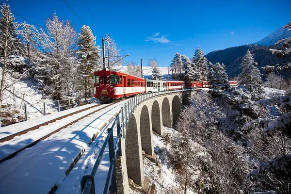 Zermatt & Matterhorn: Glacier Express Route from Basel