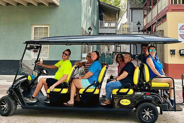 St. Augustine History Tour with Pickup: Premium Small Group Ride