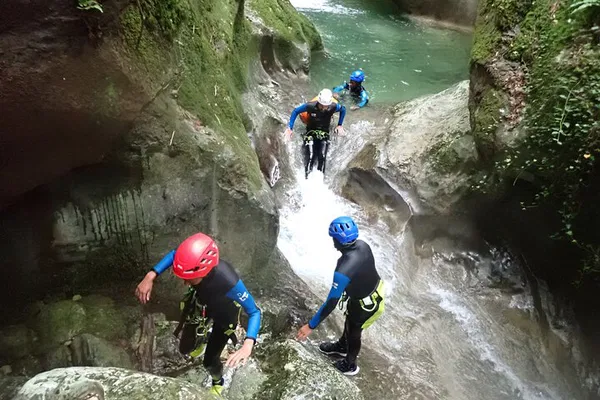 Conquer the Furon Gorges: Canyoning Adventure near Grenoble!