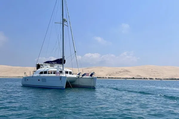 Arcachon Catamaran Cruise: Wine & Gourmet Delights!