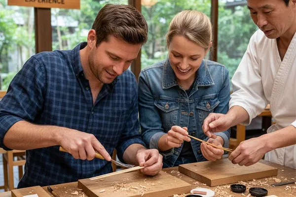 Create Your Own Chopsticks: Gion Kyoto Workshop