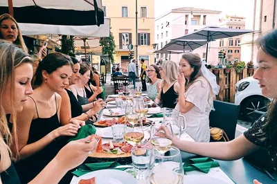 Rome Bachelorette Bash: Wine, Food & Fun!
