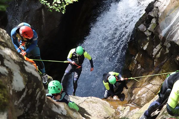 Bruar Falls Canyoning: Jump, Slide & Abseil!