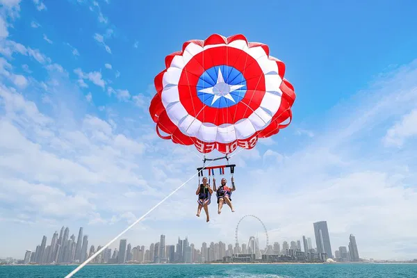 Dubai Parasailing: Soar Above Palm Jumeirah & JBR Beach!