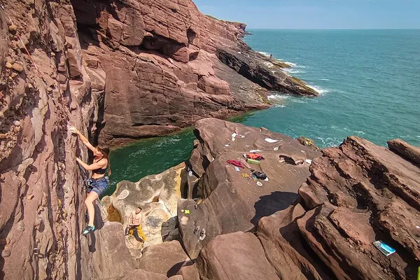 Conquer Scotland's Cliffs: Private Rock Climbing Adventure for All Levels!